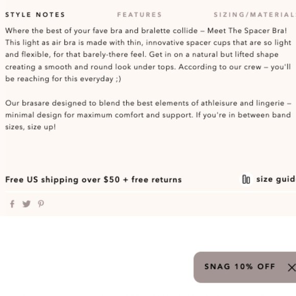 The Spacer Bra by Lively in Plum - Picture 8 of 12